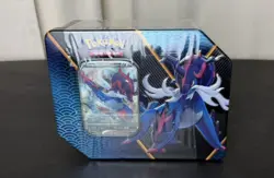Pokemon TCG Divergent Power Hisuian Samurott V Tin Sealed - Image 1
