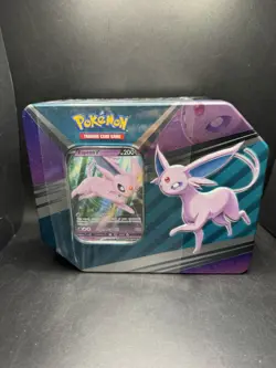 Pokemon TCG: V Heroes Tin - Espeon V Brand NEW Sealed - Image 1