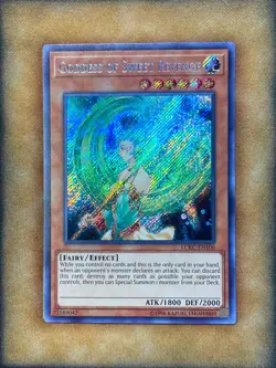 Yugioh Goddess of Sweet Revenge LCKC-EN106 Secret Rare NM - Image 1
