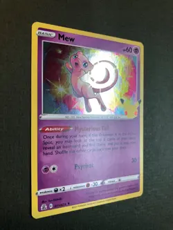 Pokemon Mew 011/025 Holo Rare Card Celebrations Set NM PACK FRESH! - Image 2