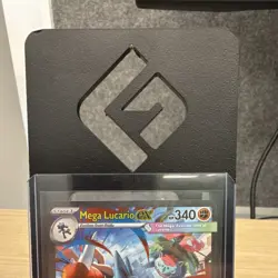 Pokemon Mega Lucario EX Holo 179/132 Me01 Mega Evolution Rare 340 HP Card - Image 2