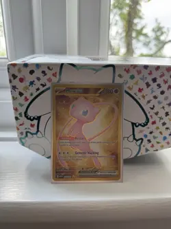 Mew 205/165 Scarlet & Violet 151 Gold Secret Rare Pokemon Card - Image 1