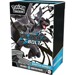 Pokemon Scarlet & Violet Black Bolt Booster Bundle Box Zekrom Meloetta Serperior - Image 1