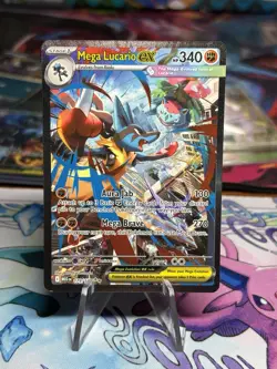 Pokemon Mega Evolution Mega Lucario 179/132 NM SIR Special Illustration Rare - Image 1