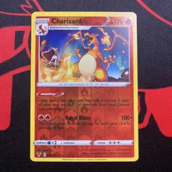 Pokemon TCG Vivid Voltage 025/185 Charizard Reverse Holo NM - Image 1