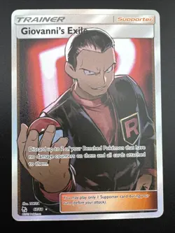 Giovanni's Exile 67/68 Pokemon Hidden Fates Full Art - Image 3