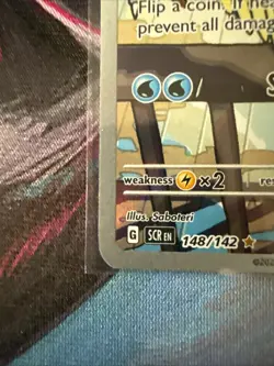 Pokemon TCG Squirtle Stellar Crown Illustration Card 148/142 - Image 5