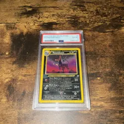 Pokemon Neo Revelation Houndoom Holo Rare 08/64 Unlimited PSA 6 WOTC! - Image 1