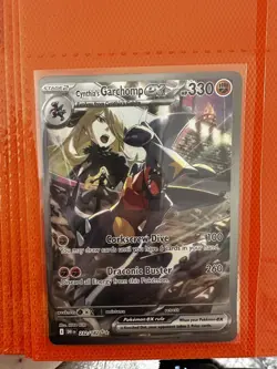 Cynthia's Garchomp EX 232/182 Special Illustration Rare Pokemon TCG - Image 2