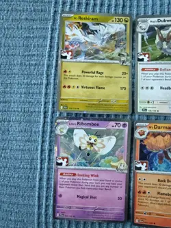 Pokemon TCG - Journey Together Prize Pack Stamped Promos Master Set x6 Holos - Image 2