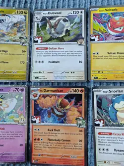 Pokemon TCG - Journey Together Prize Pack Stamped Promos Master Set x6 Holos - Image 3
