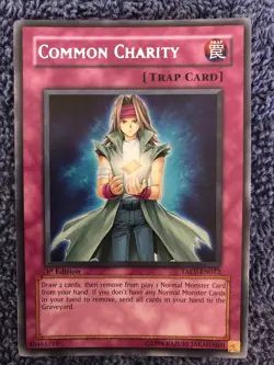 YuGiOh COMMON CHARITY 1st Edition TAEV-EN072 Rare NM/M - Image 1