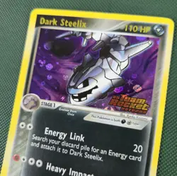 LP Reverse Holo Dark Steelix 10/109 Team Rocket Returns Nintendo Pokemon Card - Image 1