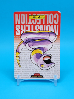 Pokemon Card Japanese - Ekans No. 023 - Bandai Carddass - Red - Image 2