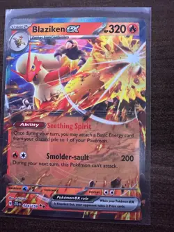 Blaziken ex - 024/159 - Double Rare Near Mint Journey Together Pokemon - Image 1