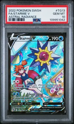 Starmie V TG13/TG30 Astral Radiance Pokemon PSA 10 *042 - Image 1