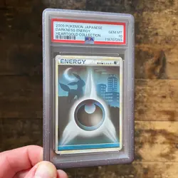 PSA 10 Umbreon Darkness Energy HeartGold Collection Japanese Pokemon Card 2009 - Image 1