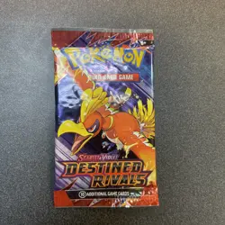 Pokemon TCG Destined Rivals Booster Pack Resealed -Fun Pack- Cards From Set Read - Image 1