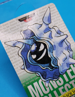 Pokemon Card Japanese - Cloyster No. 091 - Bandai Carddass - Green - Image 2