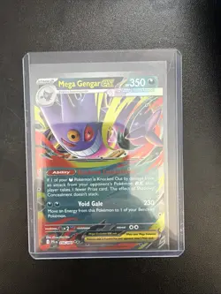 Mega Gengar ex 056/094 Double Rare Phantasmal Flames Pokemon TCG - Image 1