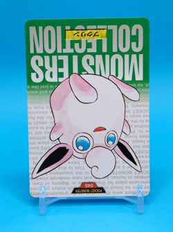 Pokemon Card Japanese - Wigglytuff No. 040 - Bandai Carddass - Green - Image 2