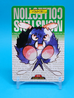 Pokemon Card Japanese - Venonat No. 048 - Bandai Carddass - Green - Image 2
