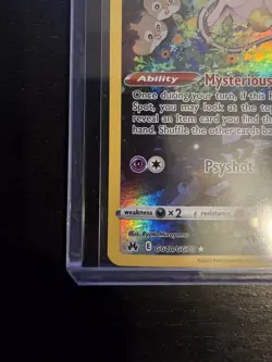 Pokemon TCG Mew GG10/GG70 Crown Zenith: Galarian Gallery Full Art Holo NM/MT - Image 5