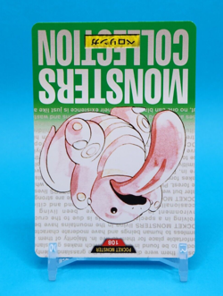 Pokemon Card Japanese - Lickitung No. 108 - Bandai Carddass - Green - Image 2