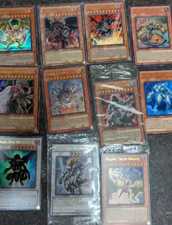 Collection of 13 ultra-rare Yu-Gi-Oh / Yugioh Cards from Shonen Jump ungraded - Image 1
