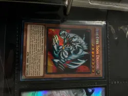 Yu-Gi-Oh! TCG Blue-Eyes Toon Dragon Spell Ruler SRL-000 Unlimited Secret Rare - Image 1