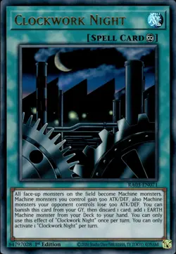 Clockwork Night - Ultra Rare 1st Edition RA03-EN071 - NM - YuGiOh - Image 1
