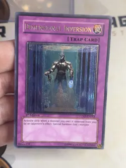 Dimensional Inversion CDIP-EN052 Ultimate Rare 1st Edition YuGiOh! NM EURO Print - Image 2