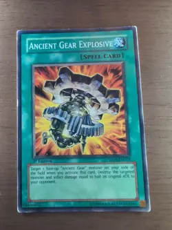 Ancient Gear Explosive - 1st Edition SD10-EN019 - MP - YuGiOh - Image 1