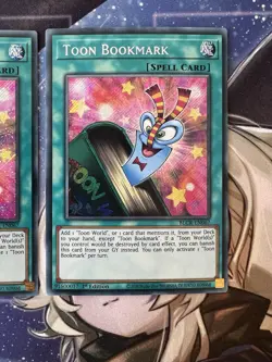 3x Toon Bookmark - BLCR-EN067 Secret Rare 1st Edition LP - Image 4