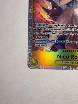 Nico Robin (055) EB03-055 Extra Booster: One Piece Heroines Edition Foil NM - Image 2
