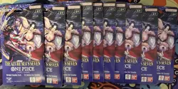 10 ONE PIECE TCG: OP14 EB-04 THE AZURE SEA'S SEVEN SLEEVED BOOSTER PACKS SEALED - Image 1