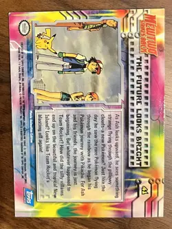 Pokemon Topps The Future Looks Bright - Foil - Mewtwo Strikes Back Card #41 - Image 2