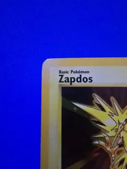Zapdos 16/102 Pokemon Card TCG Base Set Unlimited Holo Rare LP - Image 2