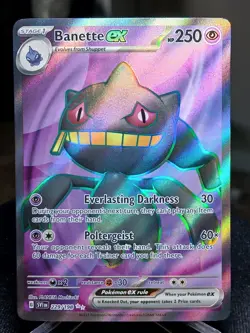 Banette ex SV01 229/198 Ultra Rare Full Art Holo 250 HP Pokemon TCG Card - Image 1
