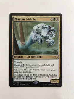 Phantom Nishoba MTG Magic the Gathering Card LP Lightly Played C17 - Image 1