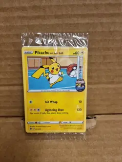 Pokemon TCG Promo Card Pikachu On the Ball Futsal 001/005 New Sealed - Image 1