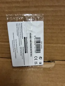 Pokemon TCG Promo Card Pikachu On the Ball Futsal 001/005 New Sealed - Image 2