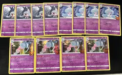 12 Card Set Hatterene 073/198 Holo Trick or Trade Halloween Pokemon - Image 1