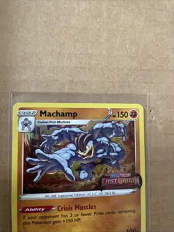 Machamp - (Prerelease) SWSH243 SWSH: Sword & Shield Promo Card Holo - Image 3