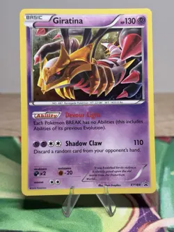 Giratina XY184 2016 Black Star Promo Holo Rare Pokemon Card LP NM - Image 1