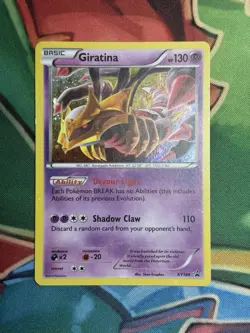 Giratina XY184 2016 Black Star Promo Holo Rare Pokemon Card LP NM - Image 2