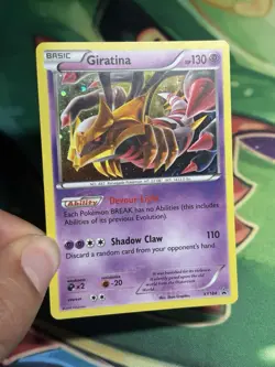 Giratina XY184 2016 Black Star Promo Holo Rare Pokemon Card LP NM - Image 3