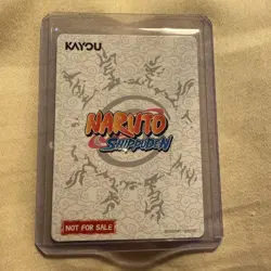 Kakashi Hatake PR Promo Card English Naruto Kayou Series 2 NRSA-PR-006 - Image 2