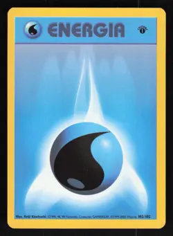 Pokemon Base Set 102/102 Energia Foreign Language 1st Edition First Card - Image 1