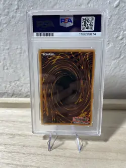 2024 YU-GI-OH! LDK2 #ENK01 Blue-Eyes White Dragon Red Spark #ENK01 PSA 9 - Image 2